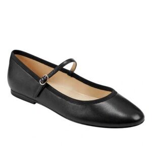 NIB, Marc Fisher Espina Mary Jane Ballet Flats in Sumptuous Glove Leather.